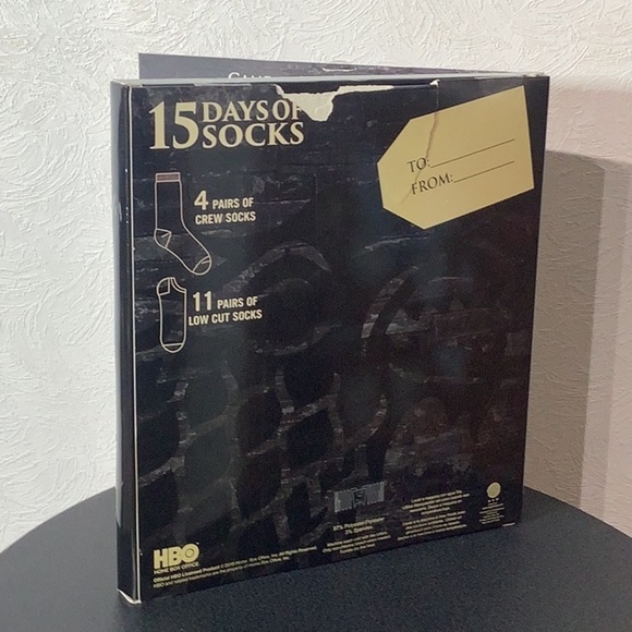 NEW - Game of Thrones - 15 days of Socks - surprise box - standard sock size - Picture 4 of 7